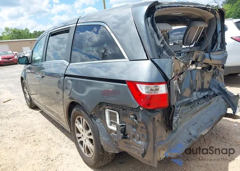 2012 Honda Odyssey Exl z USA, uszkodzony, nr VIN 5FNRL5H68CB107341